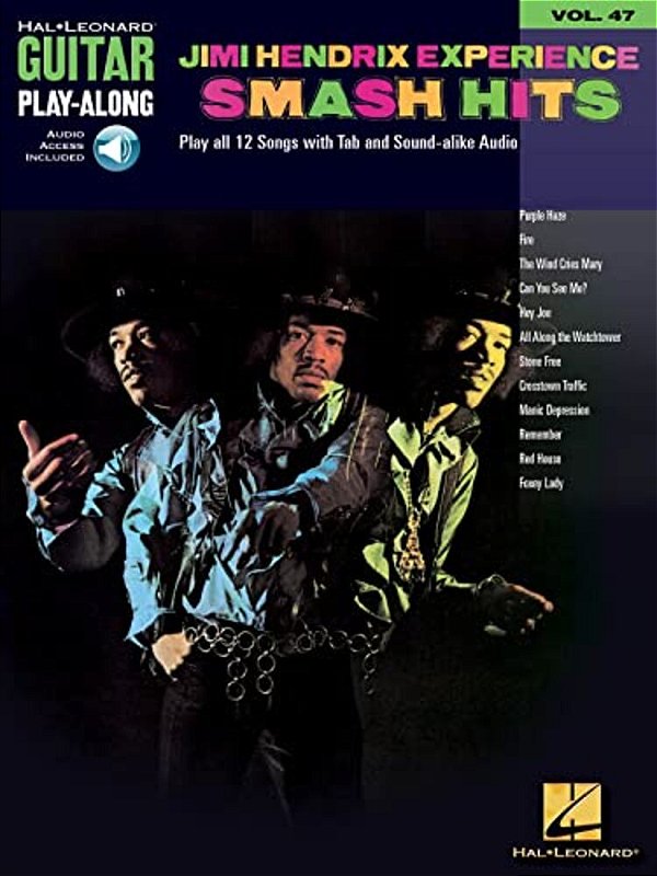 Jimi Hendrix Experience - Smash Hits: Guitar Play-Along Volume 47-..