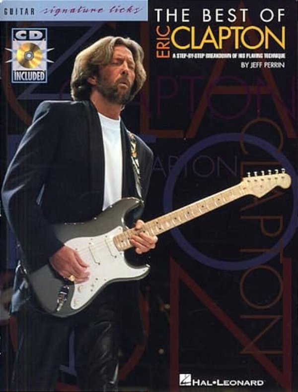 The Best Of Eric Clapton Signature Licks Book/Online Audio-..