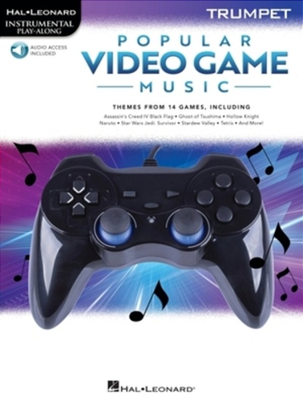 Popular Video Game Music - Trumpet Play-Along Book With Online Audio-..