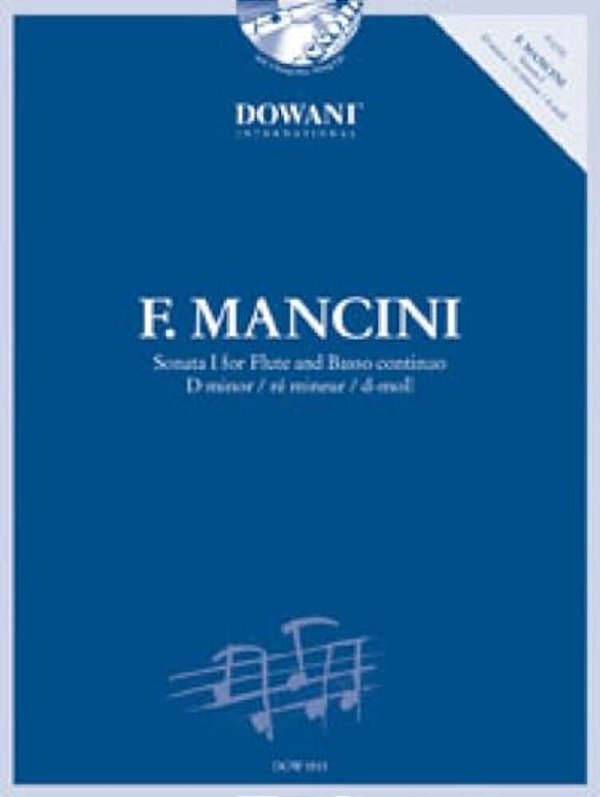Sonata I For Flute & Basso Continuo In D Minor-..