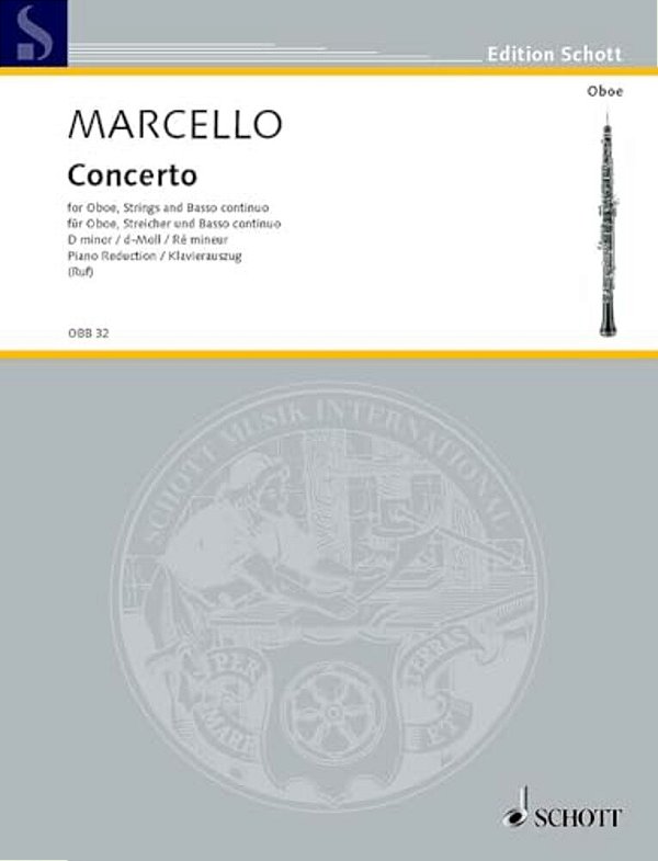 Concerto In D Minor: Oboe With Piano Accompaniment-..