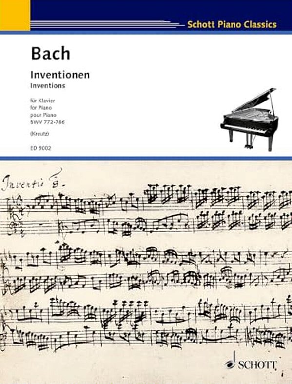 Inventions, Bwv 772-786: Piano-..