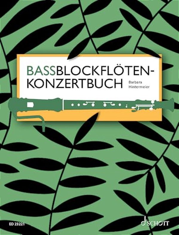 Bassblockflutenkonzertbuch Bass Recorder Concert Book-..