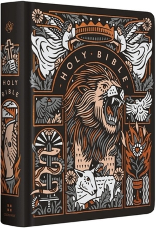 Esv Journaling Study Bible, Artist Series (Hardcover, Joshua Noom, The Lion And The Lamb)-..