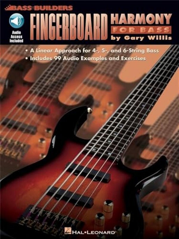 Fingerboard Harmony For Bass (Book/Online Audio)-..