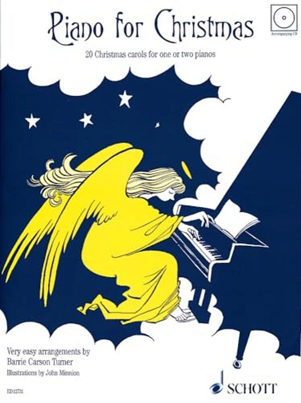 Piano For Christmas: 20 Christmas Carols For 1 Or 2 Pianos-..