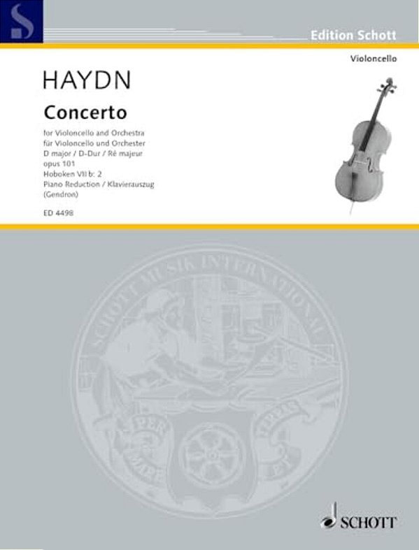 Concerto In D Major, Op. 101 (Hob. 7B:2): Cello And Piano-..