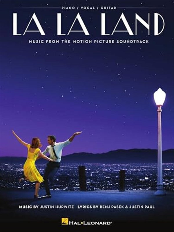La La Land Music From The Motion Picture Soundtrack Piano/Vocal/guitar Songbook Sheet Music Including City Of Stars Audition And Another Day Of Sun-..