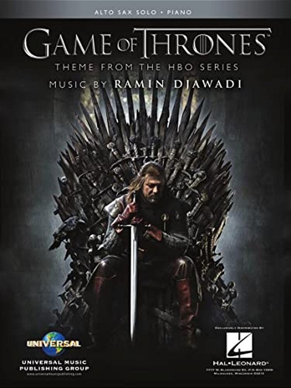 Game Of Thrones For Alto Sax And Piano: Theme From The Hbo Series-..