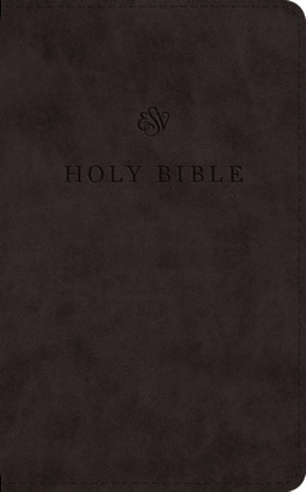 Esv Premium Church Bible (Trutone, Black)-..