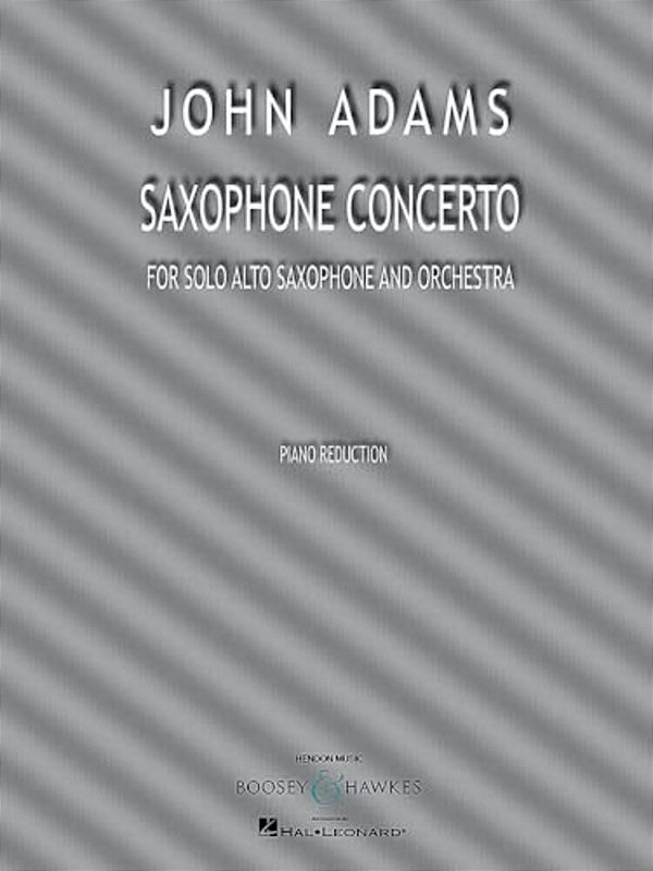 Saxophone Concerto: For Solo Alto Saxophone And Piano Reduction-..