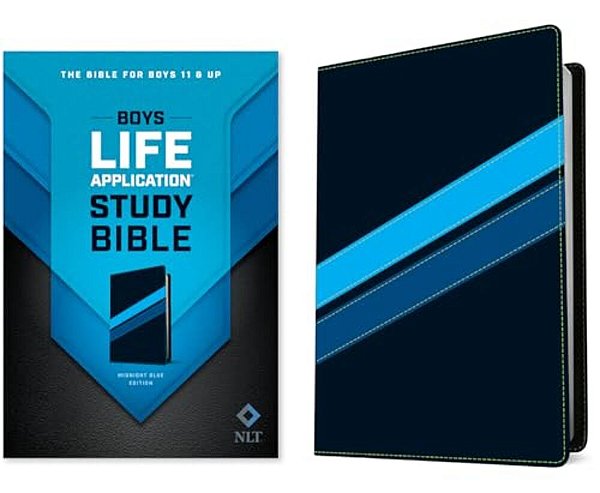 Boys Life Application Study Bible Nlt, Tutone-..