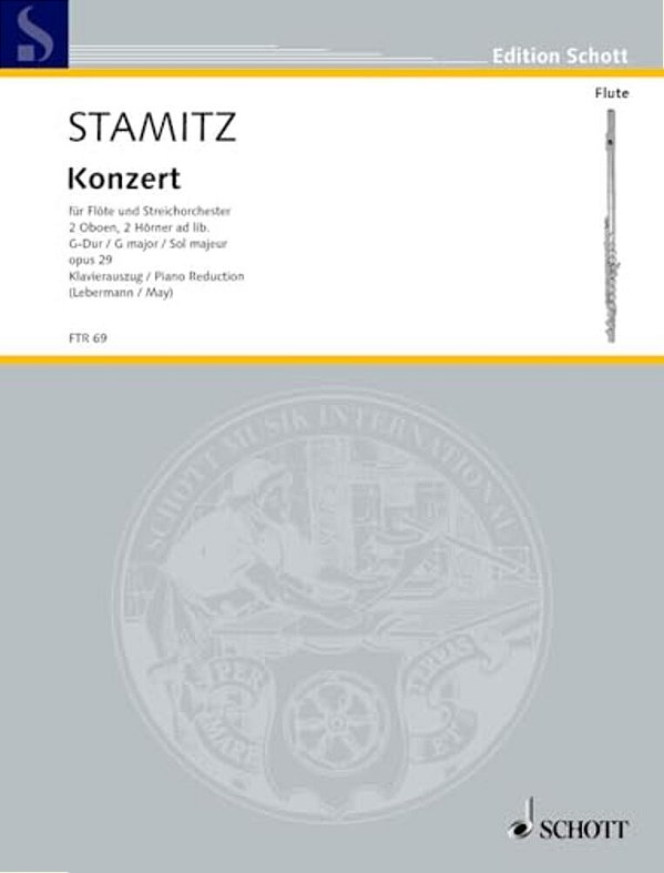 Flute Concerto In G Major, Op. 29: Flute And Piano-..