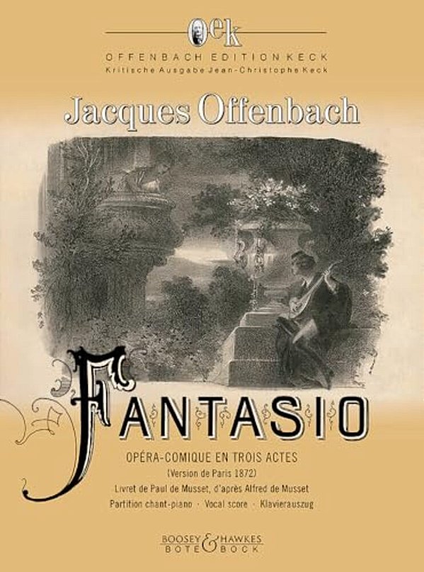 Fantasio (Paris Version 1872): Opera-Comique En Trois Actes Et Quatre Tableaux-..