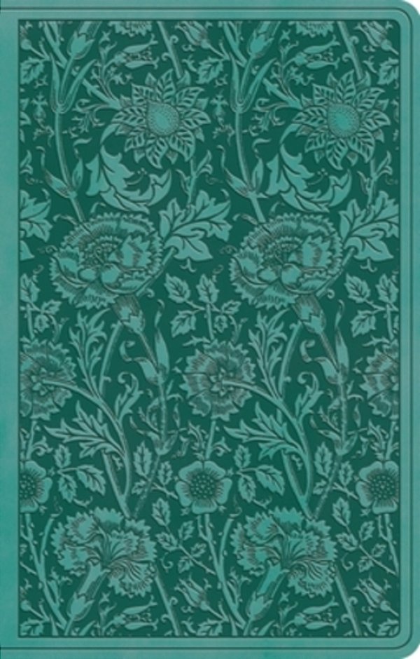 Esv Premium Gift Bible (Trutone, Teal, Floral Design)-..