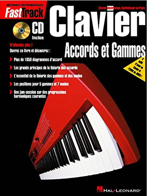 Fast Track Keyboard Chords - French Edition Book/Online Audio-..
