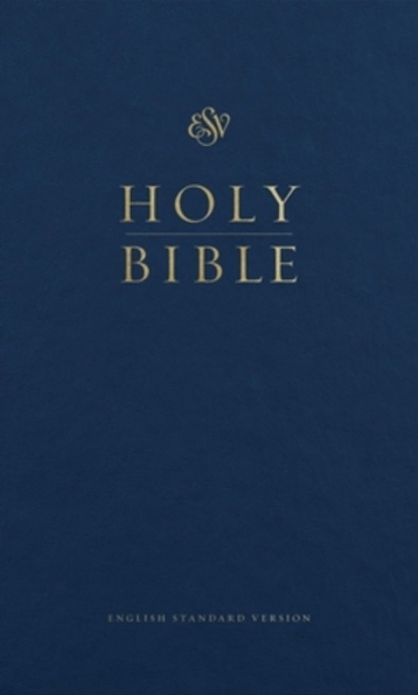 Esv Pew Bible (Hardcover, Blue)-..