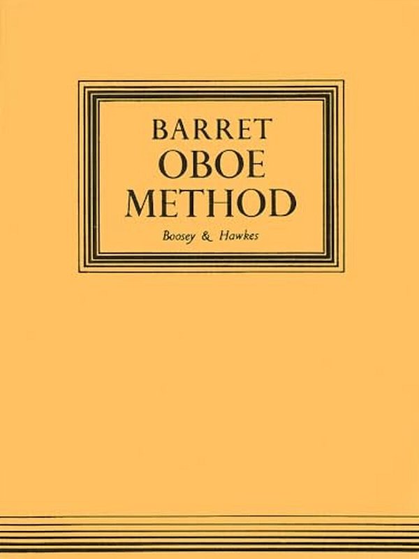 Oboe Method: Original Edition-..