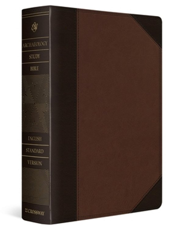 Esv Archaeology Study Bible (Trutone, Brown/Walnut, Portfolio Design)-..