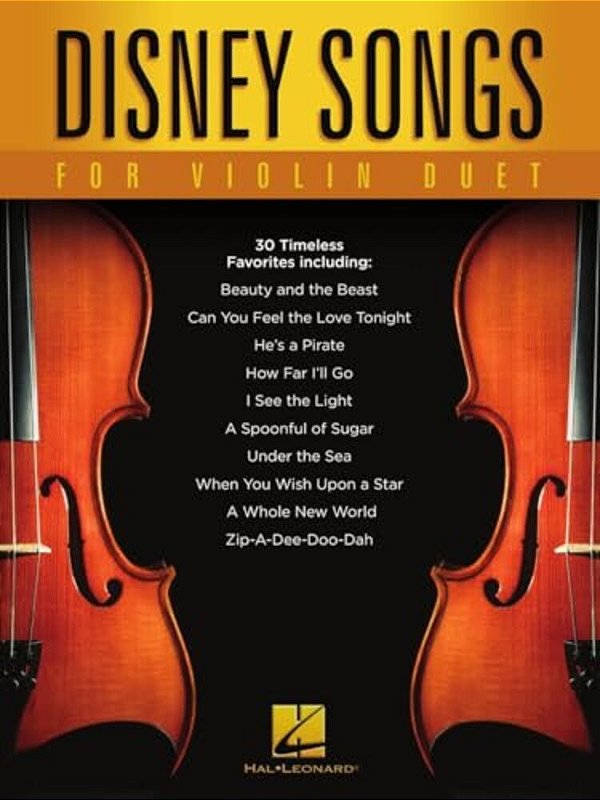 Disney Songs For Violin Duet-..