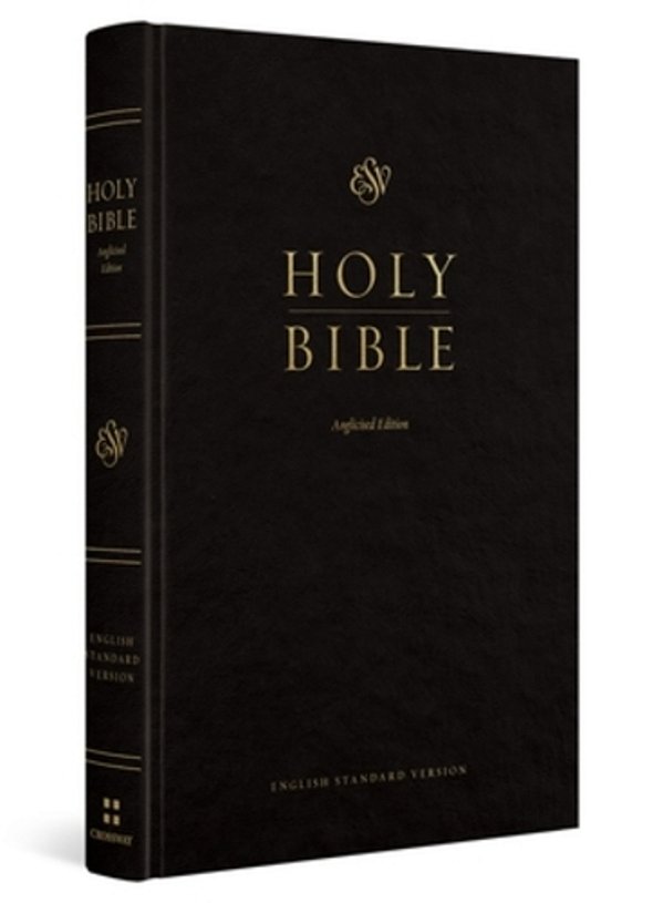 Esv Church Bible, Anglicised Edition (Hardcover, Black)-..