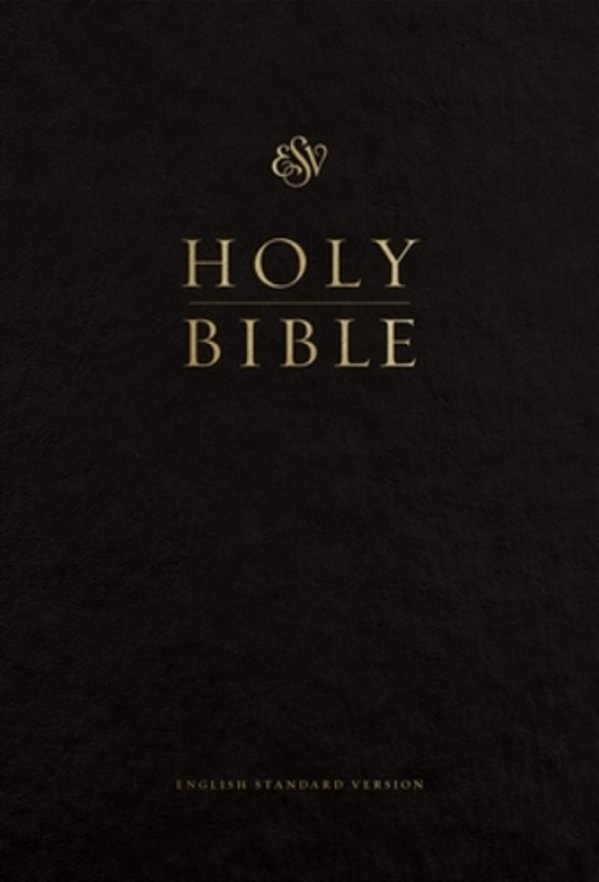 Esv Pew And Worship Bible, Large Print (Black)-..