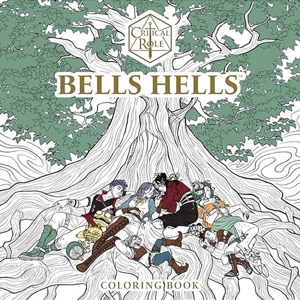 Critical Role: Bells Hells Coloring Book-..