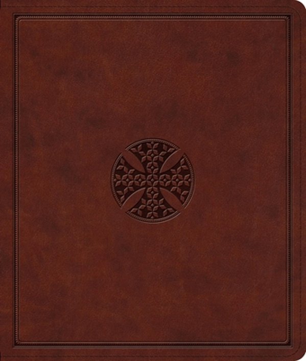 Esv Journaling Bible (Trutone, Brown, Mosaic Cross Design)-..