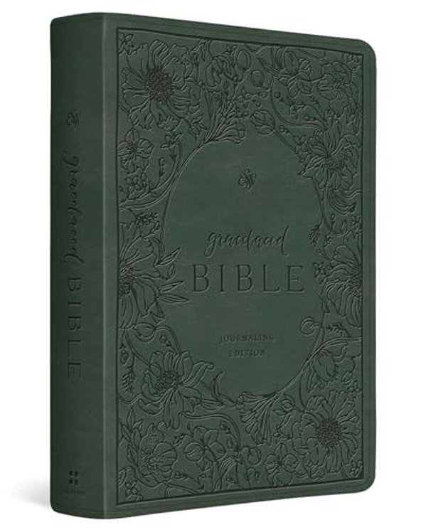 Esv Gracelaced Bible, Journaling Edition (Artwork By Ruth Chou Simons) (Trutone, Quiet Forest)-..