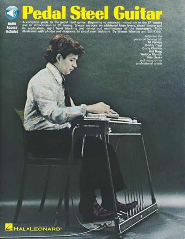 Pedal Steel Guitar Instructional Book With Online Audio Learn E9 And C6 Tuning Beginner To Advanced Techniques-..