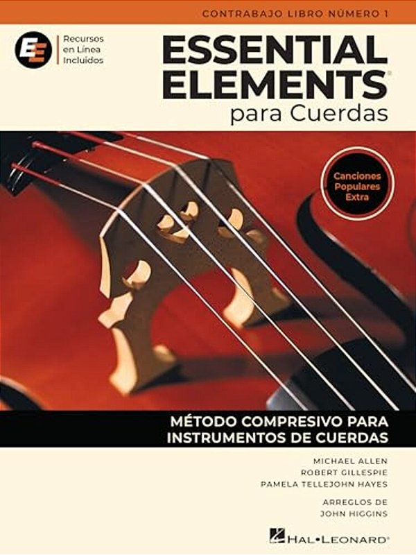 Essential Elements Para Cuerdas - Contrabajo Libro Numero 1 - Recursos En Linea Incluidos-..