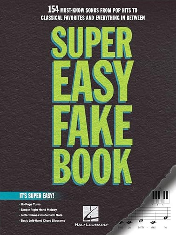 Super Easy Fake Book - 154 Songs With Lyrics-..