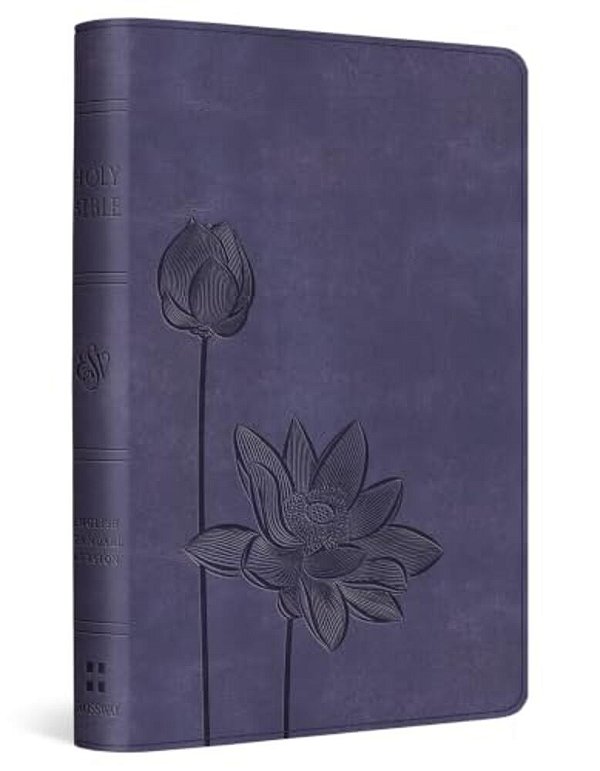 Esv Compact Bible (Trutone, Lavender, Bloom Design)-..
