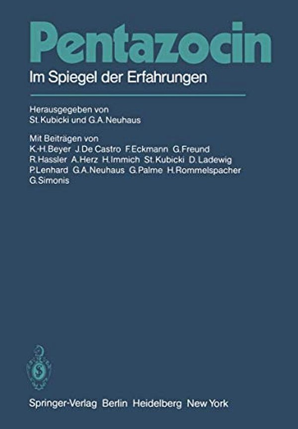 Pentazocin: Im Spiegel Der Erfahrungen-..