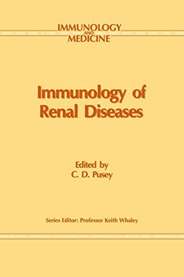 Immunology Of Renal Disease-..