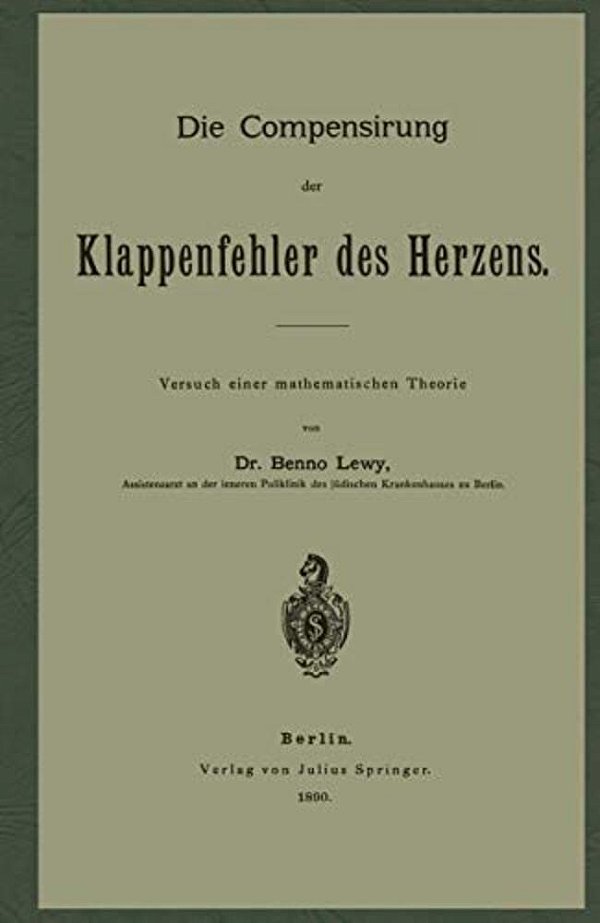 Die Compensirung Der Klappenfehler Des Herzens: Versuch Einer Mathematischen Theorie-..