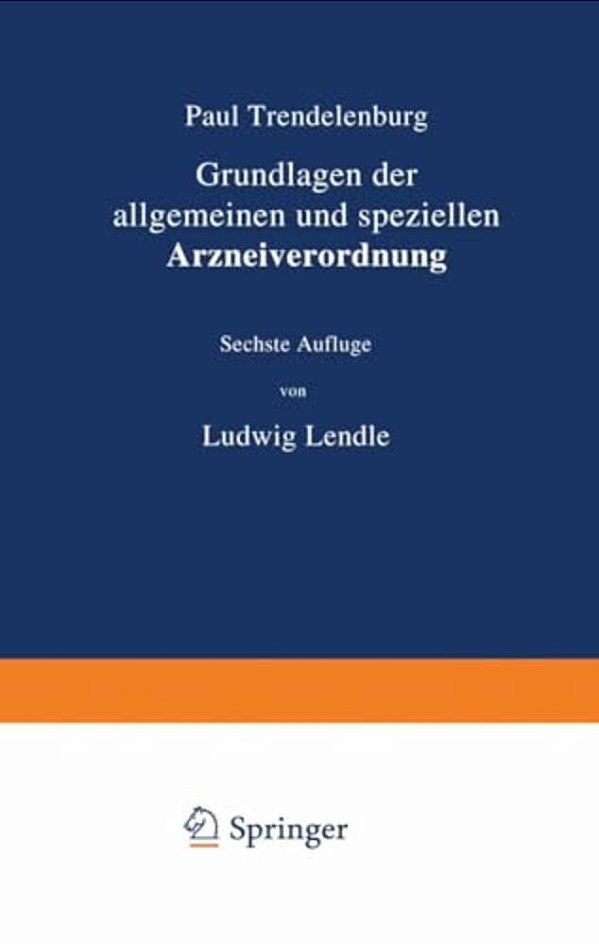 Grundlagen Der Allgemeinen Und Speziellen Arzneiverordnung-..