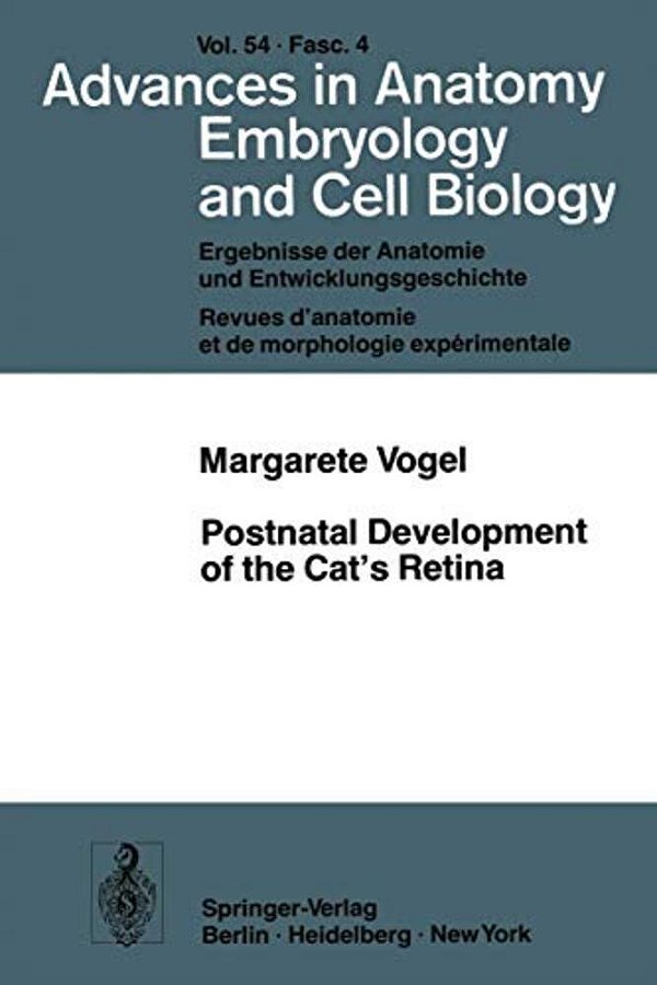 Postnatal Development Of The Cat's Retina-..