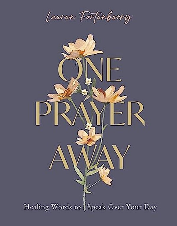 One Prayer Away: Healing Words To Speak Over Your Day - 90 Daily Devotions For Christian Women - The Perfect Devotional Gift For Mom-..