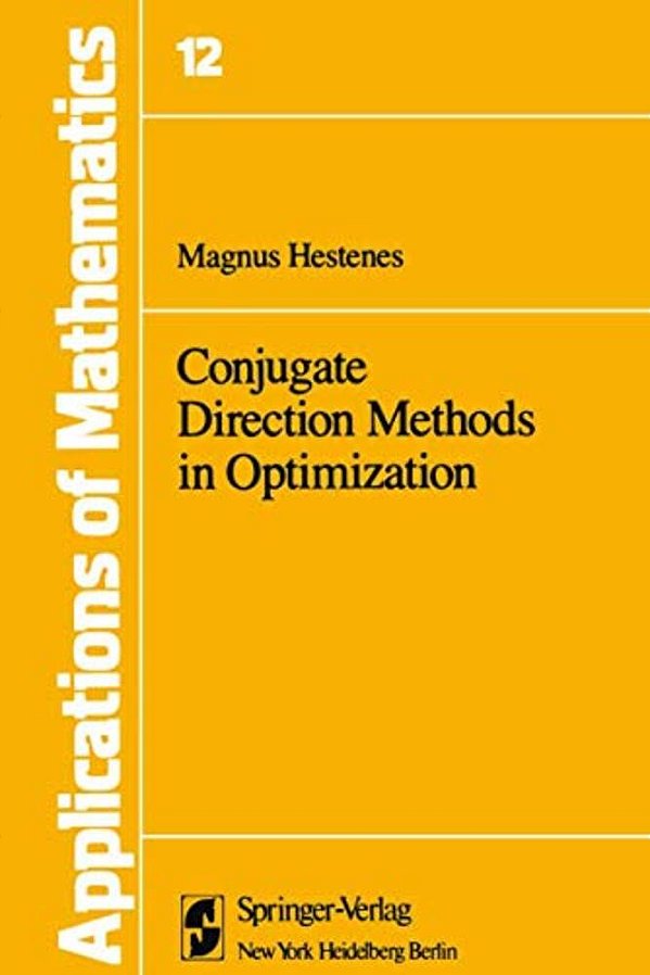 Conjugate Direction Methods In Optimization-..