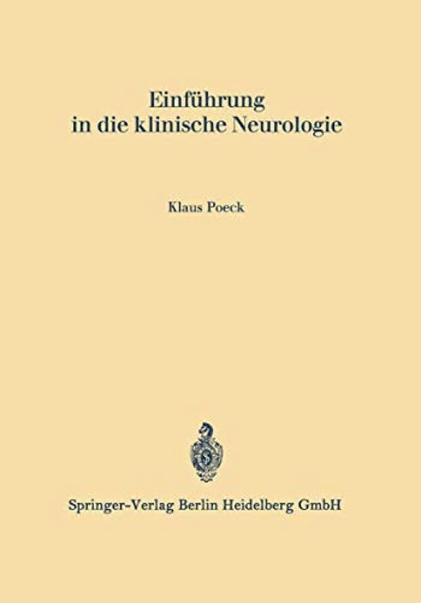 Einführung In Die Klinische Neurologie-..