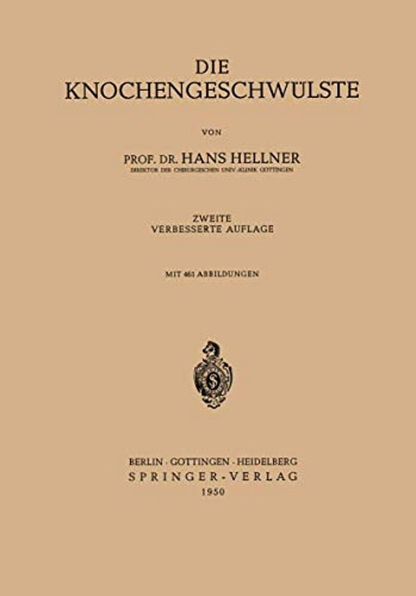Die Knochengeschwülste-..