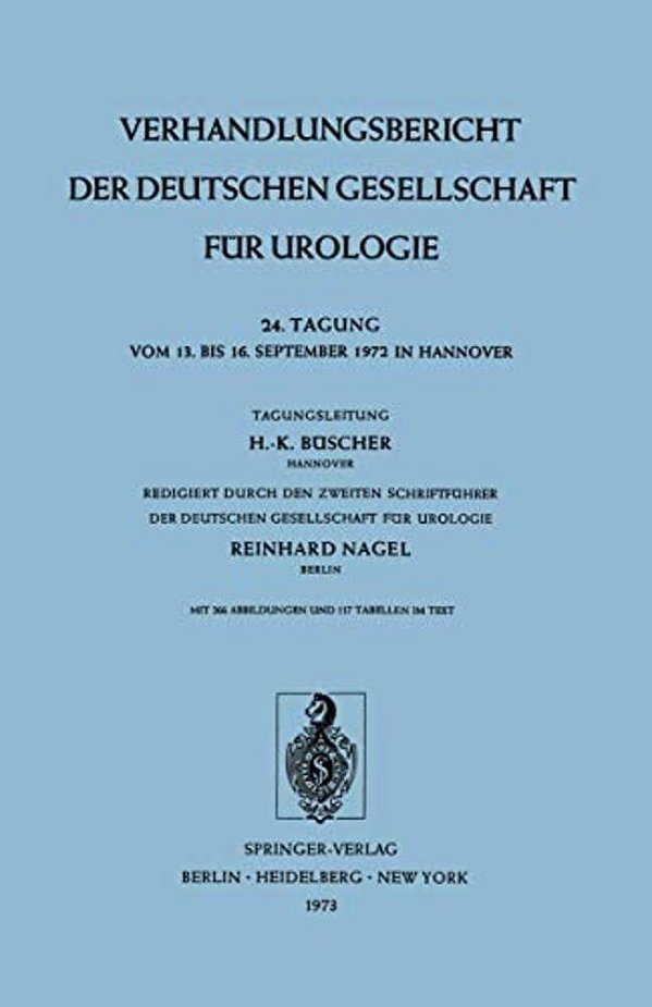 24. Tagung Vom 13. Bis 16. September 1972 In Hannover-..
