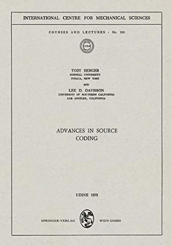 Advances In Source Coding-..