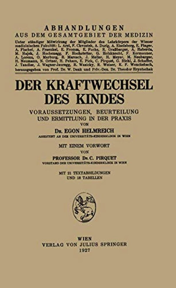Der Kraftwechsel Des Kindes: Voraussetzungen, Beurteilung Und Ermittlung In Der Praxis-..