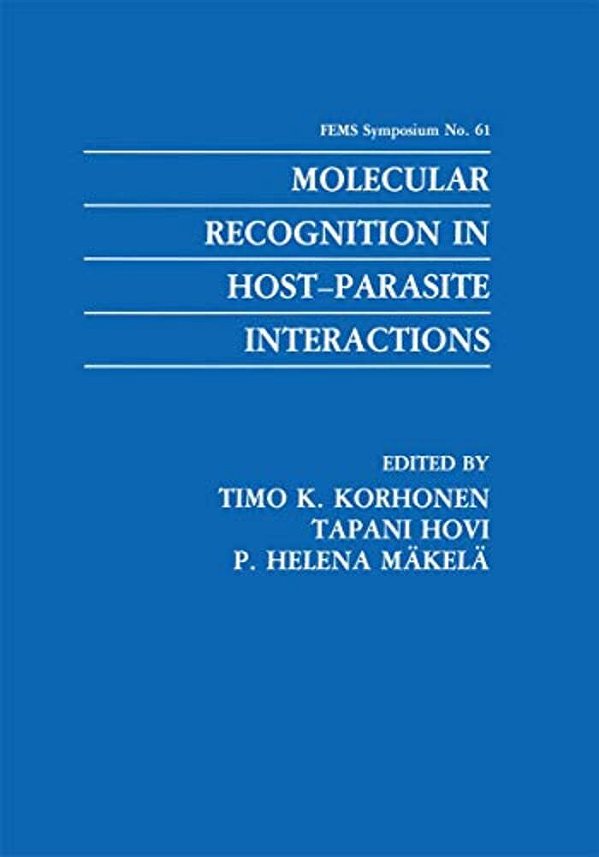 Molecular Recognition In Host-Parasite Interactions-..