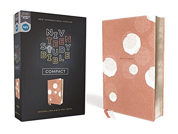 Niv, Teen Study Bible (For Life Issues You Face Every Day), Compact, Leathersoft, Peach, Comfort Print-..