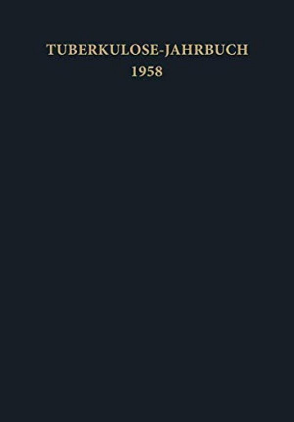 Tuberkulose-Jahrbuch 1958-..