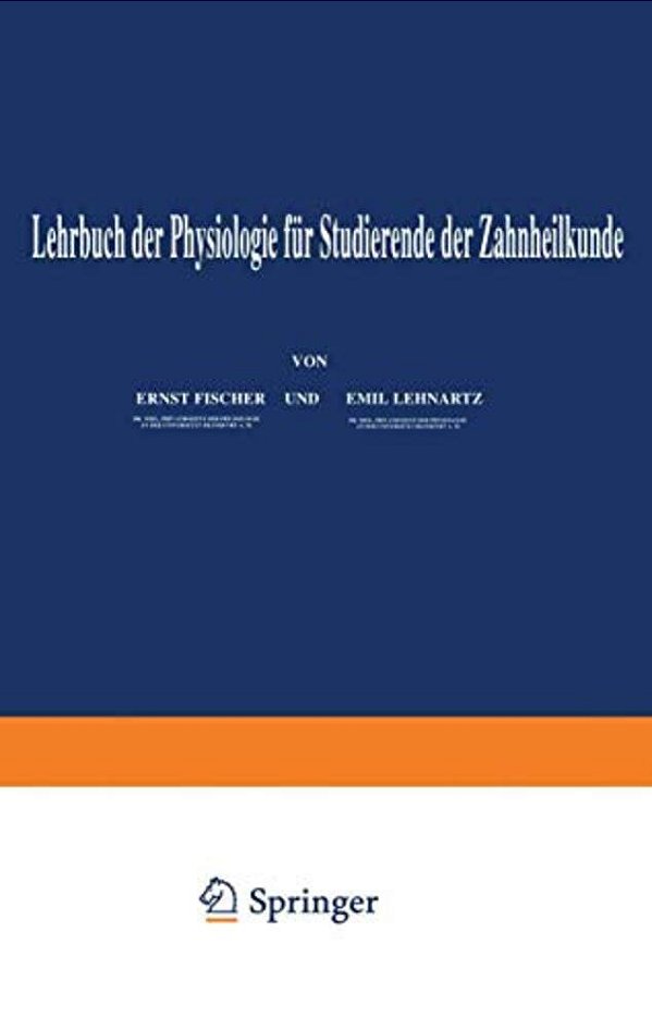 Lehrbuch Der Physiologie Für Studierende Der Zahnheilkunde-..