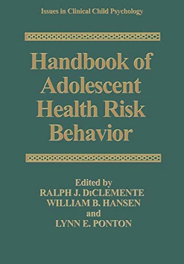 Handbook Of Adolescent Health Risk Behavior-..